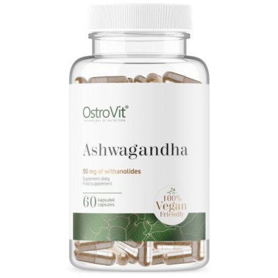 OstroVit Ashwagandha 700 мг / Vege 60 капсули на супер цена