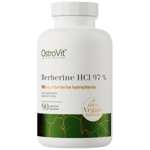 OstroVit Berberine HCl 500 mg | 97% Berberis Root Extract 90 капсули OstroVit Berberine HCl 500 mg | 97% Berberis Root Extract 90 капсули
