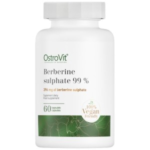 OstroVit Berberine Sulphate 396 mg | 99% Berberis Root Extract 60 капсули