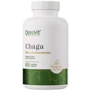 OstroVit Chaga 600 мг | Vege 60 капсули