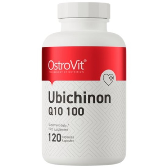 OstroVit CoQ10 / Ubichinon 100 мг / 120 Гел капсули / 120 Дози на изгодни цени OstroVit CoQ10 / Ubichinon 100 мг / 120 Гел капсули / 120 Дози на супер цена