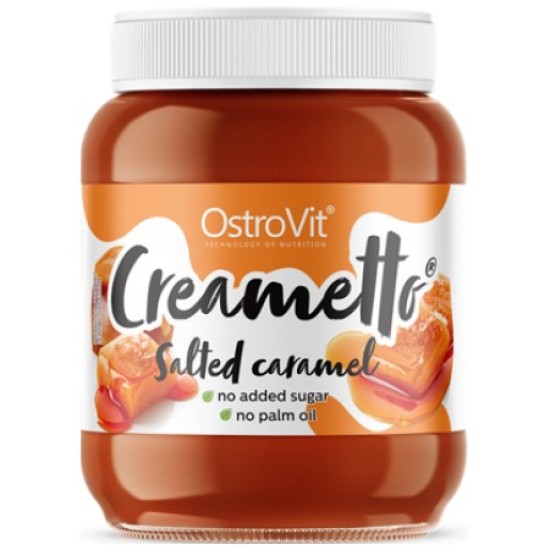 OstroVit Creametto / Protein Spread / Salted Caramel 350 гр на изгодни цени OstroVit Creametto / Protein Spread / Salted Caramel 350 гр на супер цена