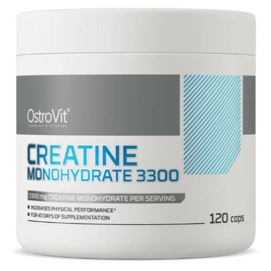 OstroVit Creatine Monohydrate 3300 / 120 капсули на супер цена