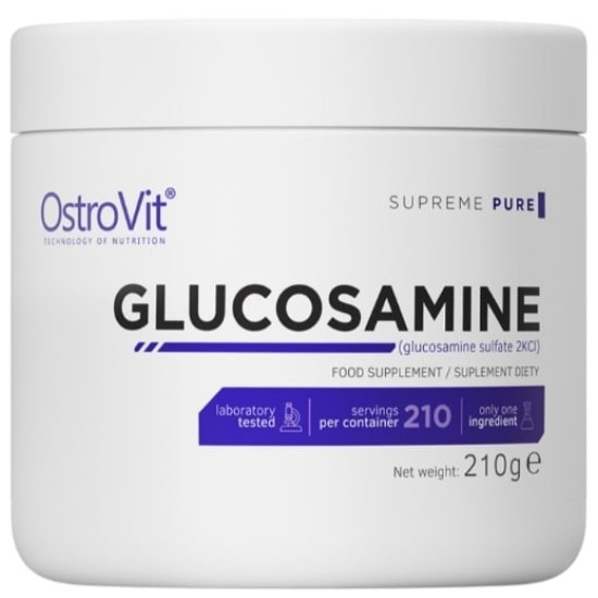 OstroVit Glucosamine Sulphate Powder 210 гр на изгодни цени OstroVit Glucosamine Sulphate Powder 210 гр на супер цена