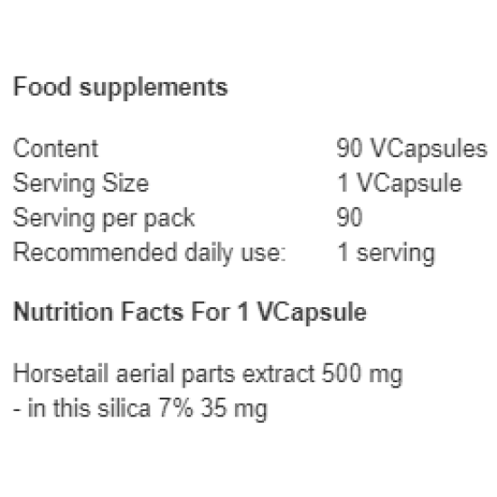 OstroVit HORSETAIL 90 капсули на супер цена
