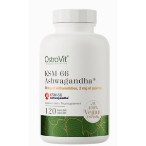 OstroVit KSM-66 Ashwagandha® 200 мг / 120 капсули