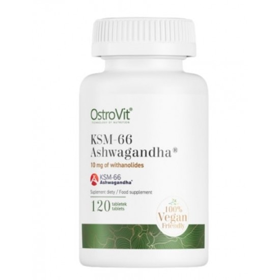 OstroVit KSM-66 Ashwagandha 400 мг / 120 таблетки на супер цена