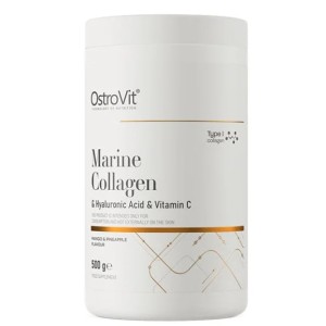 OstroVit Marine Collagen & Hyaluronic Acid Powder | with Vitamin C 500 гр