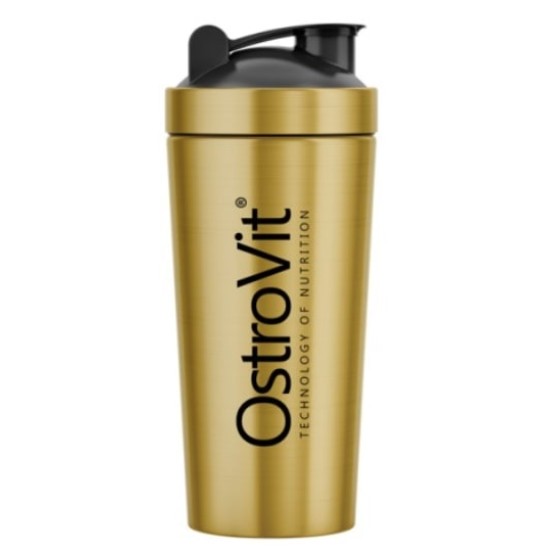 OstroVit Metal / Steel Shaker / 750 мл / Gold на супер цена