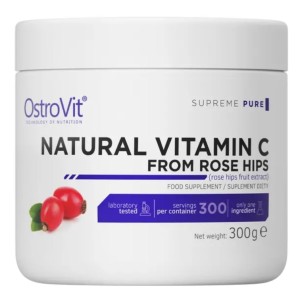 OstroVit Natural Vitamin C Powder / from Rose Hips 300 гр