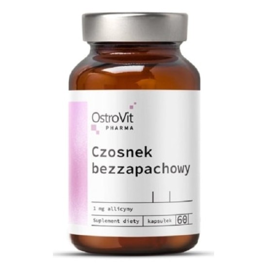 OstroVit Odorless Garlic 1000 мг / 60 гел капсули на изгодни цени OstroVit Odorless Garlic 1000 мг / 60 гел капсули на супер цена