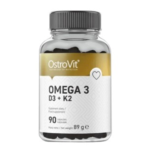 OstroVit Omega 3 / D3 + K2 90 гел капсули