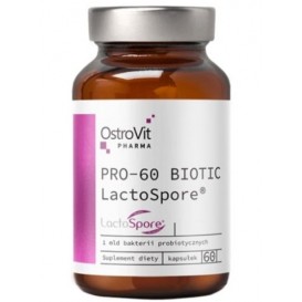 OstroVit PRO-60 BIOTIC LactoSpore® | Probiotic 60 капсули