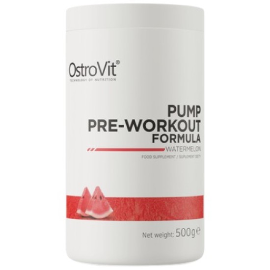 OstroVit PUMP Pre-Workout Formula 500 гр / 50 Дози на супер цена