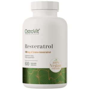 OstroVit Resveratrol 150 мг / Vege 60 капсули OstroVit Resveratrol 150 мг / Vege 60 капсули
