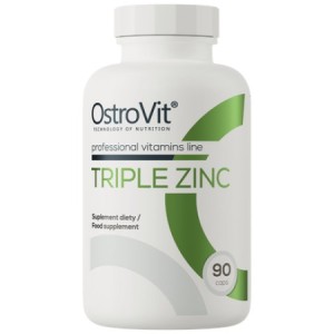 OstroVit Triple Zinc / Gluconate + Picolinate + Citrate 90 капсули OstroVit Triple Zinc / Gluconate + Picolinate + Citrate 90 капсули