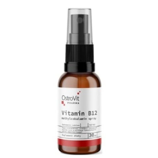 OstroVit Vitamin B12 Methylcobalamin 100 мкг Spray 30 мл на супер цена