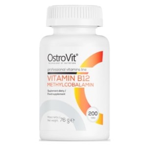 OstroVit Vitamin B12 / Methylcobalamin 400 мкг / 200 таблетки