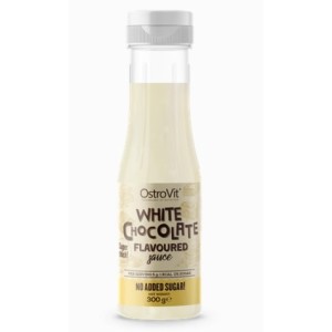 OstroVit White Chocolate Flavored Sauce | Vegan Friendly - Zero Calorie 300 мл
