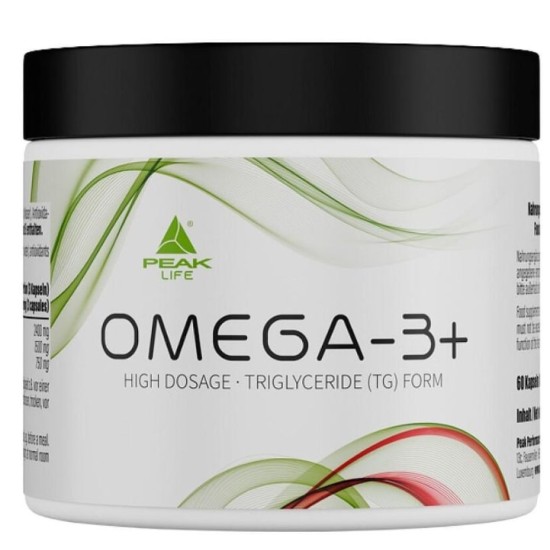 PEAK Omega 3+ 60 гел капсули на супер цена