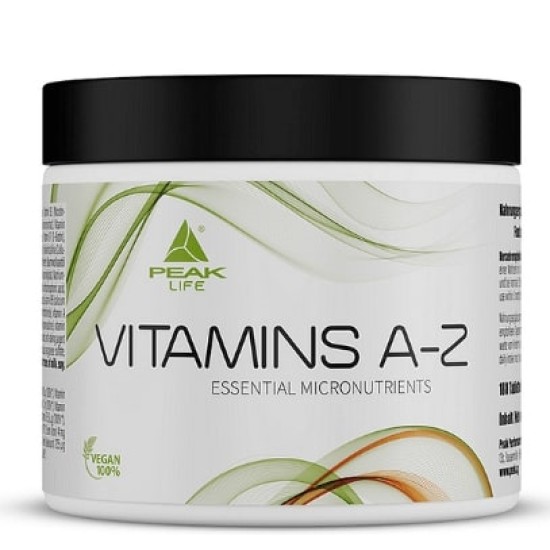 Peak Vitamins A-Z / 180 таблетки на супер цена
