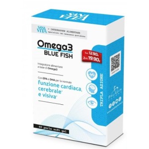 Paladin Pharma Sanavita Omega3 Blue Fish 60 гел капсули Paladin Pharma Sanavita Omega3 Blue Fish 60 гел капсули