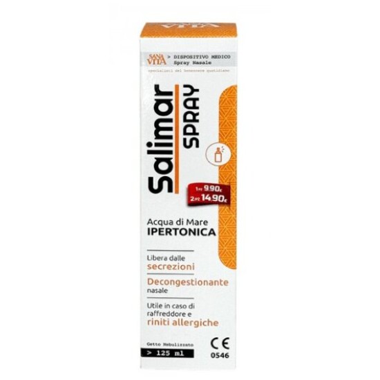 Paladin Pharma Salimar spray Acqua di Mare Ipertonica 125 мл на супер цена