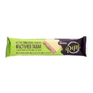 Pepe Be healthy Лимецова вафла с пълнеж от ФЪСТЪЧЕН ТАХАН И ProViotic 20х30 гр