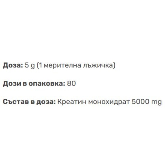 Perfect Sports Creatine Monohydrate 400 гр на супер цена