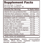 PURE NUTRITION - AQUA OUT - 60 CAPSULES на супер цена