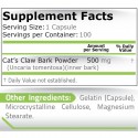 Pure Nutrition Cat's Claw 500 mg / 100 caps на супер цена