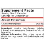 Pure Nutrition CREATINE CAPSULES 1200 MG 100 caps на супер цена