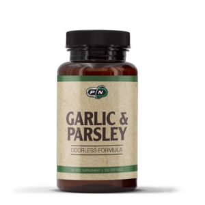 PURE NUTRITION - GARLIC & PARSLEY - 100 SOFTGELS PURE NUTRITION - GARLIC & PARSLEY - 100 SOFTGELS