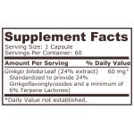 Pure Nutrition GINKGKO BILOBA - 60 CAPSULES на изгодни цени Pure Nutrition GINKGKO BILOBA - 60 CAPSULES на супер цена