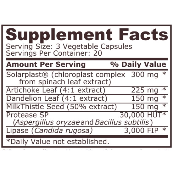 Pure Nutrition LIVER COMPLEX - 60 CAPSULES на супер цена