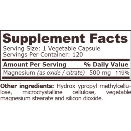 PURE NUTRITION - MAGNESIUM COMPLEX - 120 капсули на супер цена