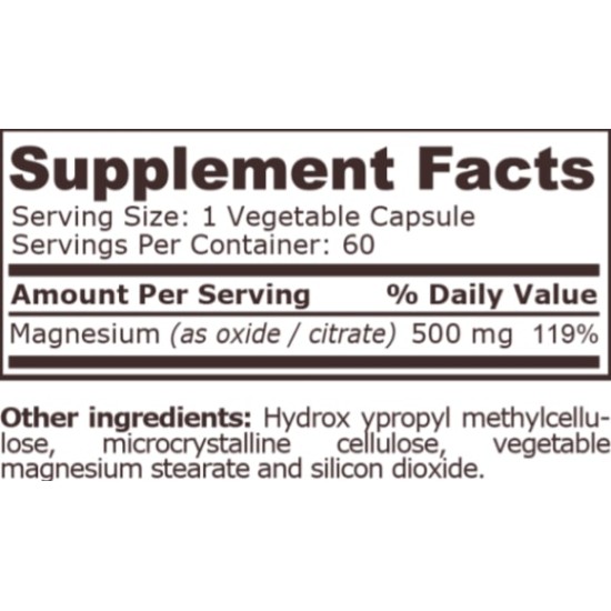 PURE NUTRITION - MAGNESIUM COMPLEX - 60 капсули на супер цена