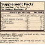 PURE NUTRITION - ORGANIC SPIRULINA - 200 G на супер цена
