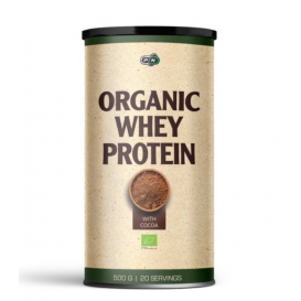 PURE NUTRITION - ORGANIC WHEY PROTEIN WITH COCOA - 500 G