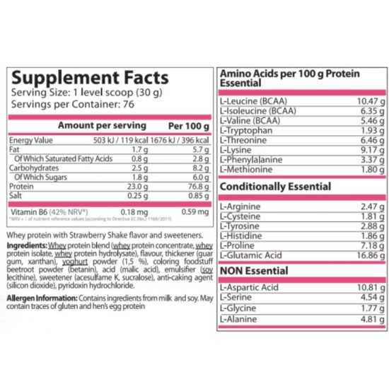 Pure Nutrition Pure Whey 2270 Banana на супер цена