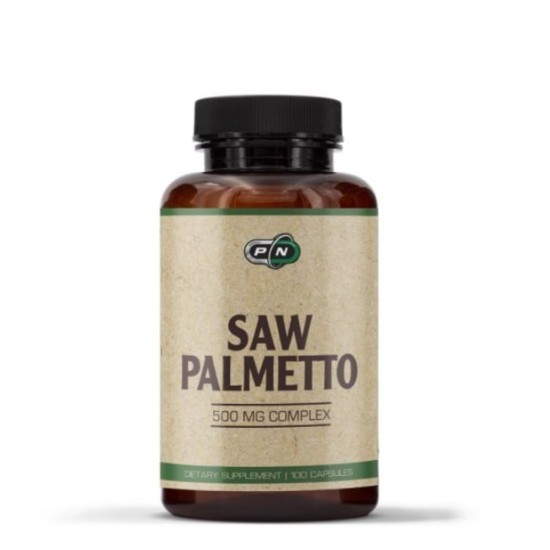 PURE NUTRITION - SAW PALMETTO COMPLEX 500 MG - 100 CAPSULES на изгодни цени PURE NUTRITION - SAW PALMETTO COMPLEX 500 MG - 100 CAPSULES на супер цена