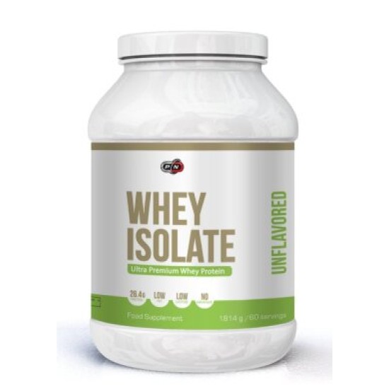 Pure Nutrition Whey Isolate Unflavored 1800 гр на изгодни цени Pure Nutrition Whey Isolate Unflavored 1800 гр на супер цена