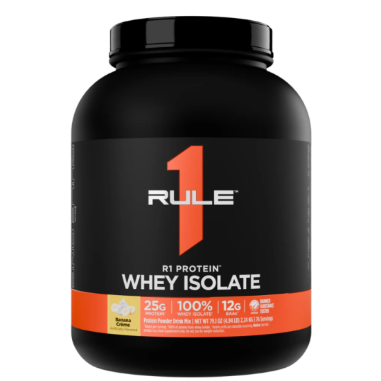 RULE ONE Whey Protein Isolate/Hydrolysate 2196-2280 грама / 76 дози на супер цена