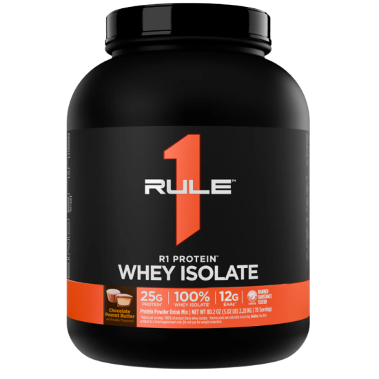 RULE ONE Whey Protein Isolate/Hydrolysate 2196-2280 грама / 76 дози на супер цена