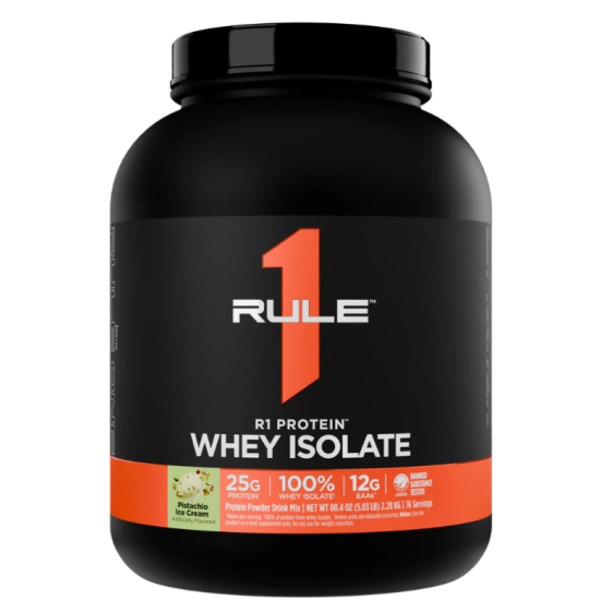 RULE ONE Whey Protein Isolate/Hydrolysate 2196-2280 грама / 76 дози на супер цена