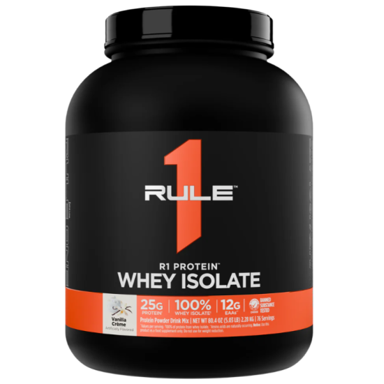 RULE ONE Whey Protein Isolate/Hydrolysate 2196-2280 грама / 76 дози на супер цена