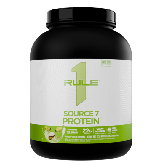 RULE ONE Source7 Protein | 7 Premium Protein Matrix 1790 гр на супер цена