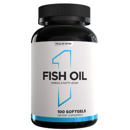 RULE ONE Fish Oil - Omega-3 1000 мг / 100 гел капсули на изгодни цени RULE ONE Fish Oil - Omega-3 1000 мг / 100 гел капсули на супер цена