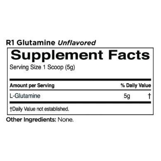 RULE ONE Glutamine | 100% Micronized L-Glutamine 689 гр на супер цена