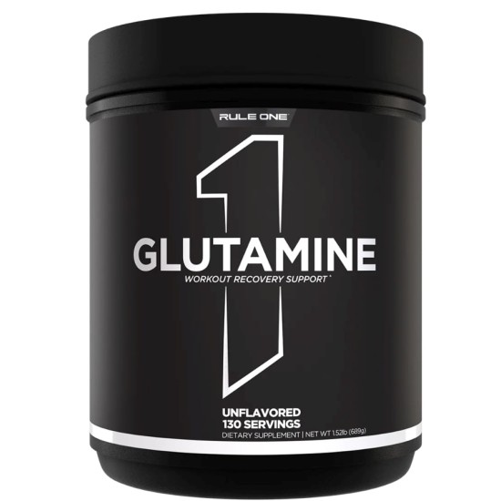 RULE ONE Glutamine | 100% Micronized L-Glutamine 689 гр на супер цена